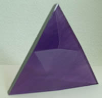 Purple Table Star Back 